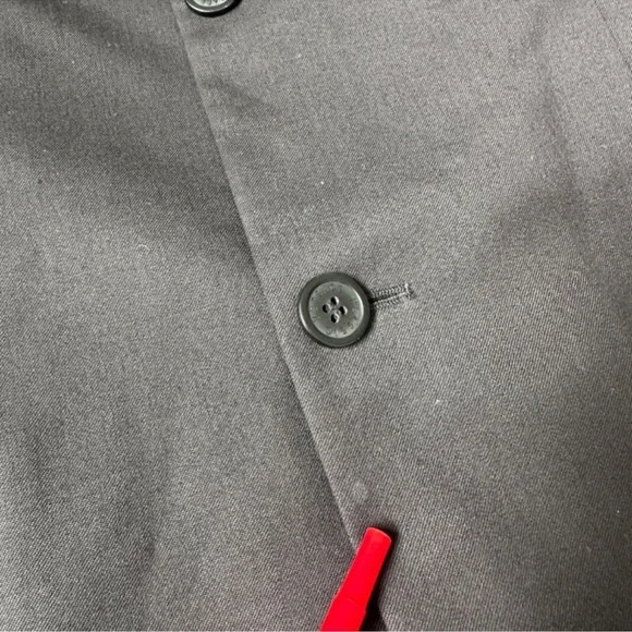 Versace Classic Black Wool Blazer Size 52
